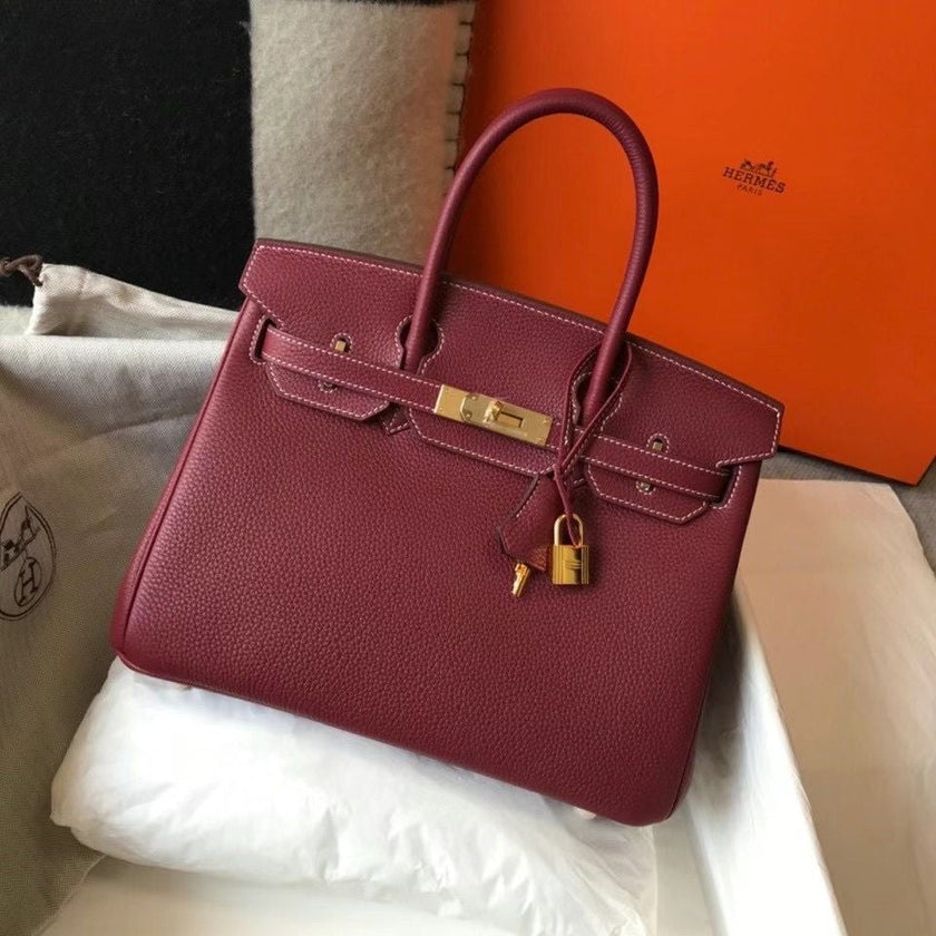 Hermes Birkin 25Cm Caviar leather Bag