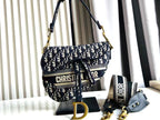 Dior Saddle Hand stitching Bag