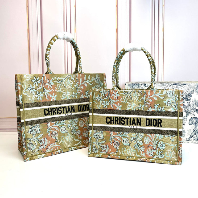Large  Dior Book Tote Bag