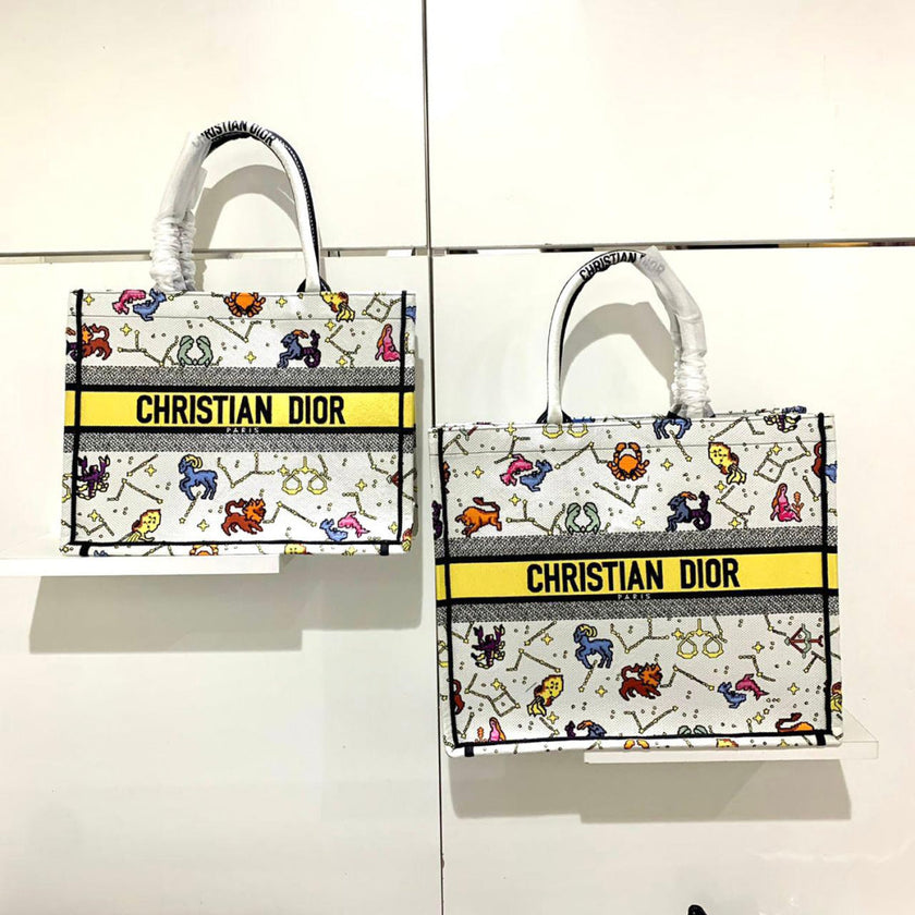 Large  Dior Book Tote Bag