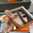 Hermès classic Kelly mule shoes