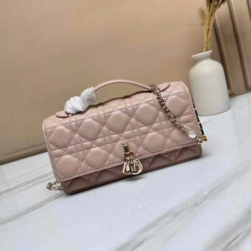 Dior My Dior Mini Cannage Lambskin Bag