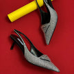 Prada Crystal-Embellished Slingback Shoes