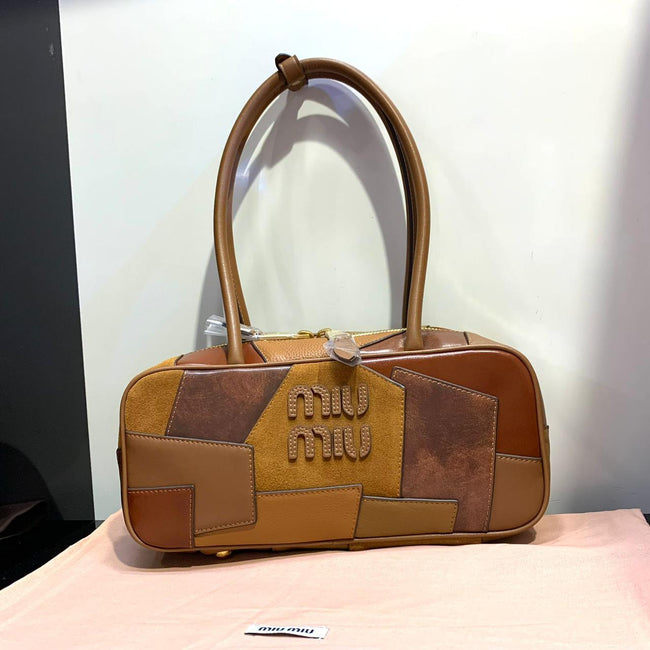 Miu Miu Arcadie Leather Regular Bag