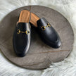 Gucci Leather Horsebit shoes