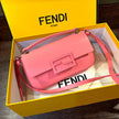 Fendi Baguette continental  Shiny Bag Small