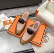 Hermès classic Kelly mule shoes