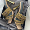 Gina Golden Radiance Crystal Shoes