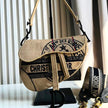Dior Saddle Hand stitching Bag