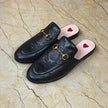Gucci Leather Horsebit shoes
