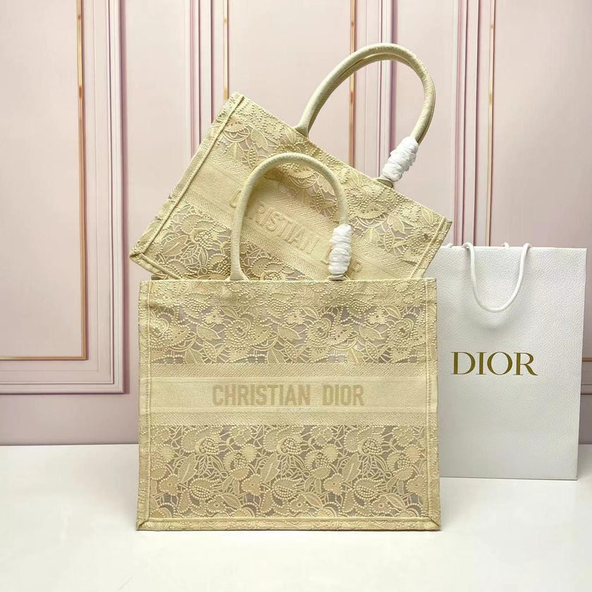 Large  Dior Book Tote Bag