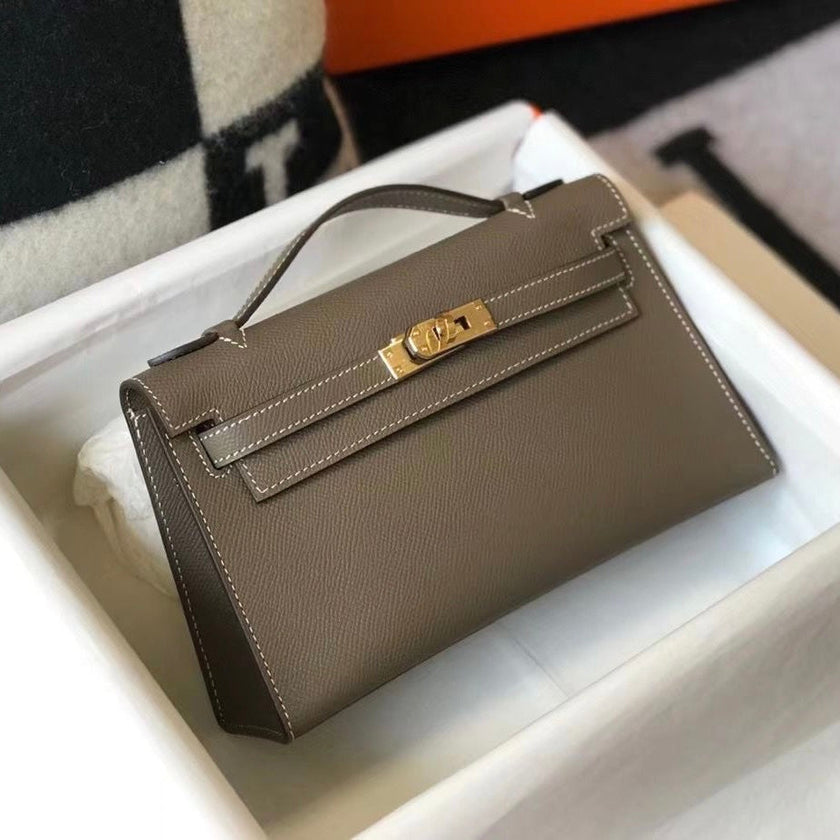 Hermes Kelly Caviar Small 22Cm Bag