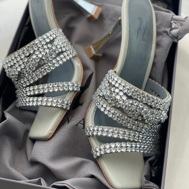 Gina Golden Radiance Crystal Shoes