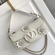 Valentino  Loco Shoulder Bag With Appliqué flower