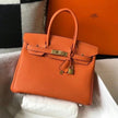 Hermes Birkin 25Cm Caviar leather Bag