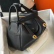 Hermes Lindy Ostrich Bag