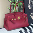Hermes Birkin Shoulder Leather Handbag