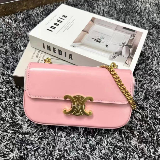 Celine Ava Triomphe Chain Bag