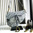 Dior Saddle Hand stitching Bag