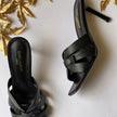 YSL Tribute Leather Heeled Shoes