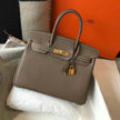 Hermes Birkin 25Cm Caviar leather Bag