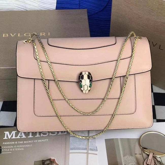 Bulgari Serpenti Forever East-West Shoulder Soft Bag