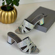 Gina London Mid-Heel Crystal Shoes