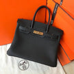Hermes Birkin 35CM Caviar Leather Bag