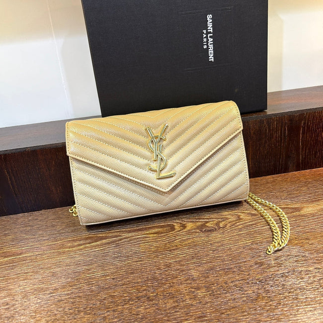 Saint Laurent Envelope Chain Crossbody Bag