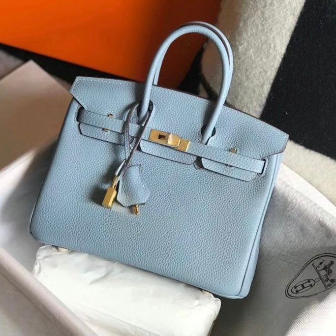 Hermes Birkin 25Cm Caviar leather Bag