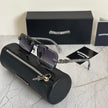 Chrome Hearts Silver Dagger Shield Sunglasses