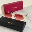 Cartier CT0226S Rimless Sunglasses