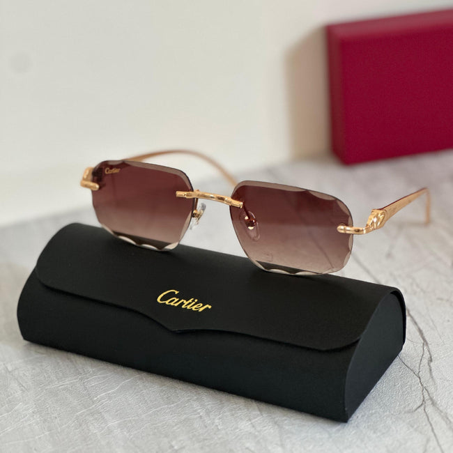 Cartier CT0432S Rimless Sunglasses