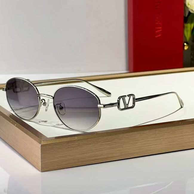 Valentino Oval Frame Sunglasses – VA2034 Style