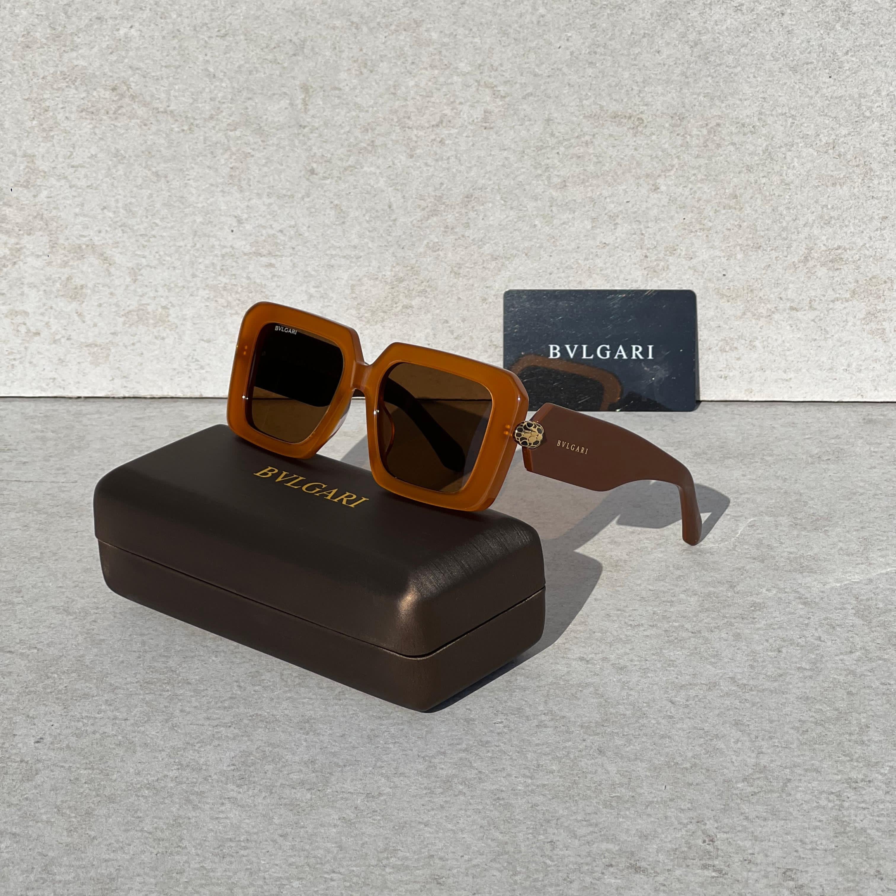 Bvlgari BV8255B Serpenti Square Sunglasses