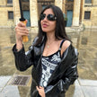 Chanel Butterfly Rimless Sunglasses