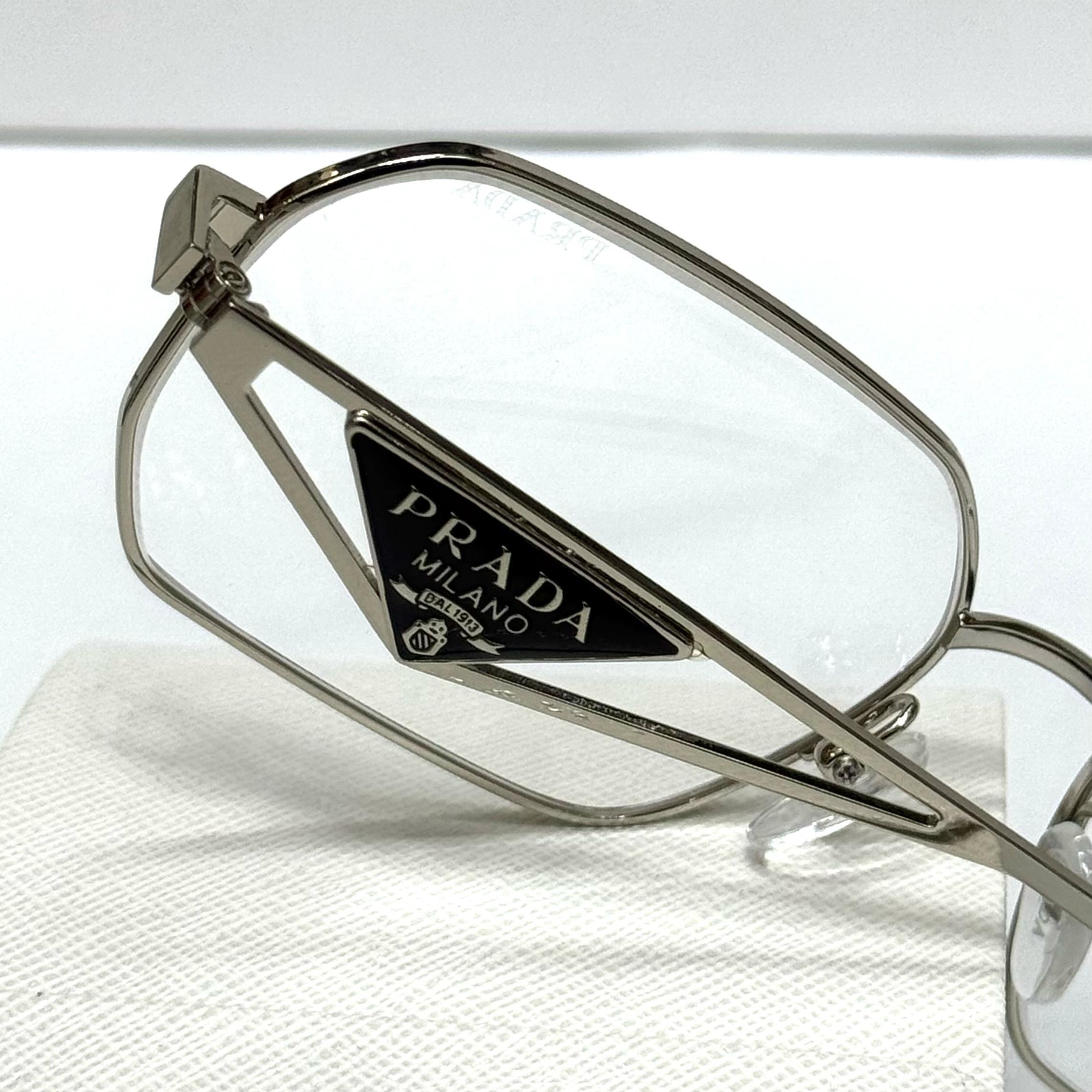 Prada Geometric Optical Glasses – PR 64YV Style