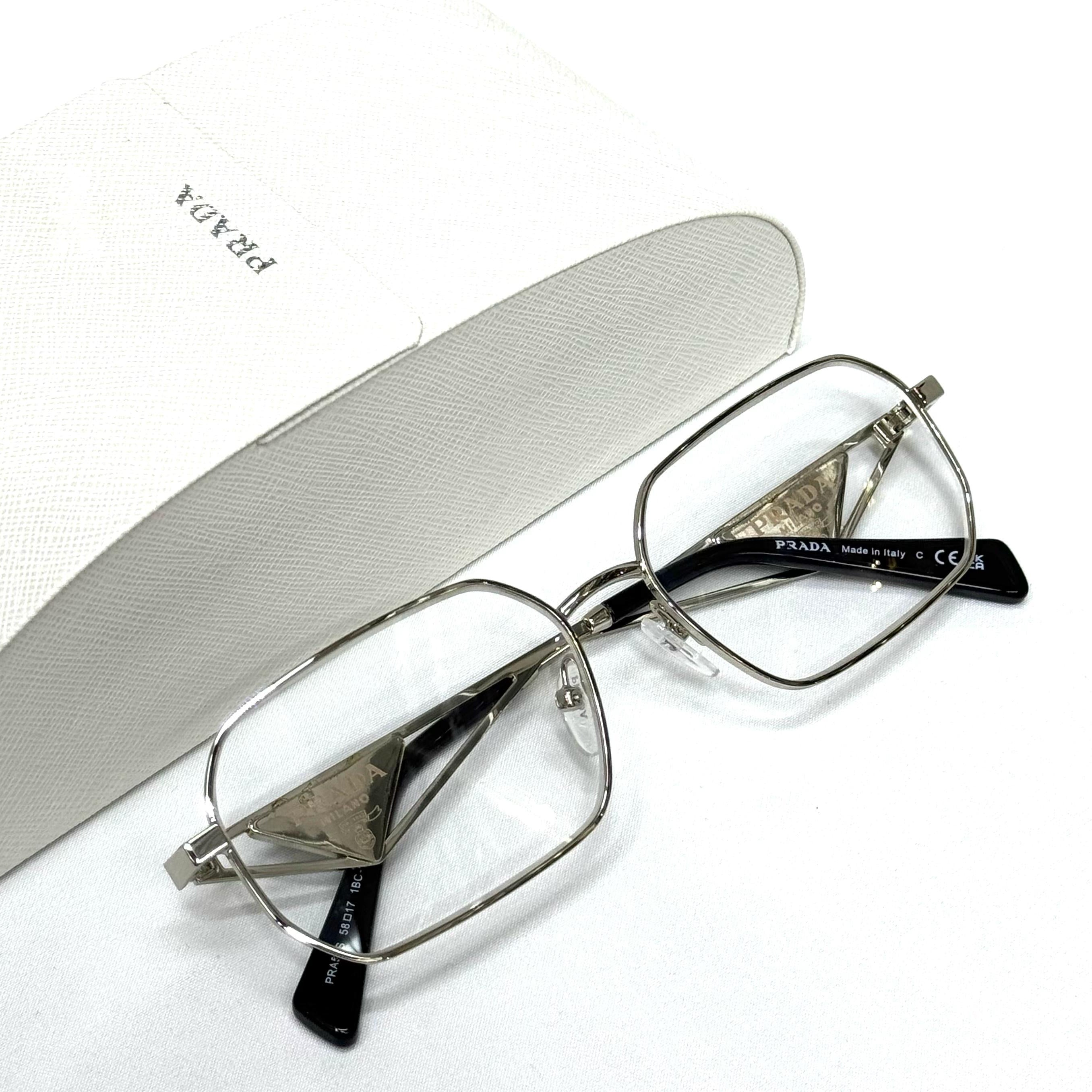 Prada Geometric Optical Glasses – PR 64YV Style