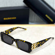 Balenciaga Dynasty BB Rectangle Sunglasses #2