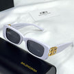 Balenciaga Dynasty BB Rectangle Sunglasses #2
