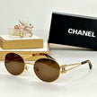 Chanel Round Eyewear Frame with CC Accent
