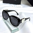 Chanel Heart Emblem Cat-Eye Sunglasses
