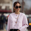 Chanel Heart Emblem Cat-Eye Sunglasses