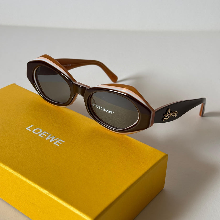 Loewe LW40090I Mask Cat-Eye Sunglasses
