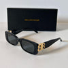 Balenciaga Dynasty BB Rectangle Sunglasses