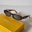 Loewe Paula's Ibiza Oval Acetate Sunglasses