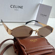 Celine Geometric Slim Shield Sunglasses