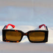 Gucci GG0061S Oversized Square Sunglasses – Red/Navy Edition
