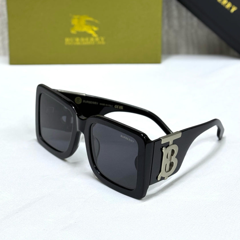 Burberry Vintage Check Monogram Square Sunglasses BE4335