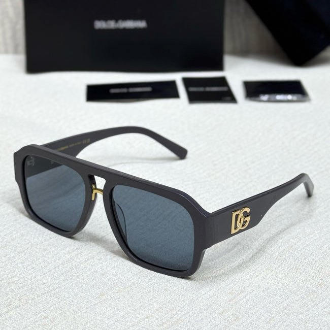 D&G DG4378 Square Logo Sunglasses